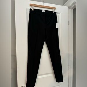 NWT Ecru Black Tuxedo Stripe Rivington Pants in Size 4